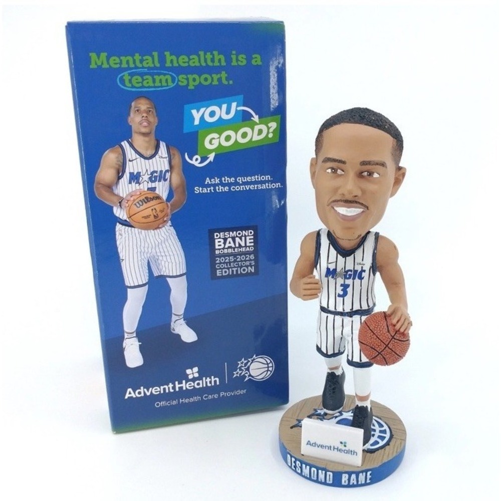 Desmond Bane 2026 NBA Bobblehead Orlando Magic NBA AdventHealth NIB